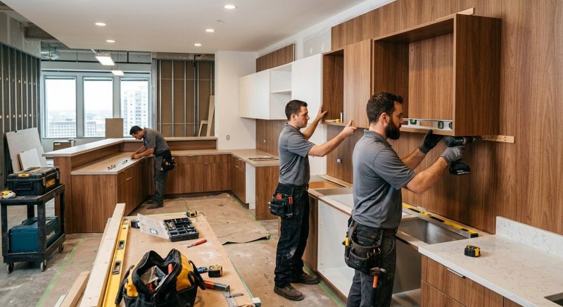 Exterior Cabinet Installation Service
